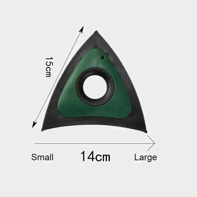 Pet Hair Remover Sofa Pet Hair Brush Triangular Hair Remover Car Carpet Cleaner Hair Cleaning Tool for Furniture Car Interiors