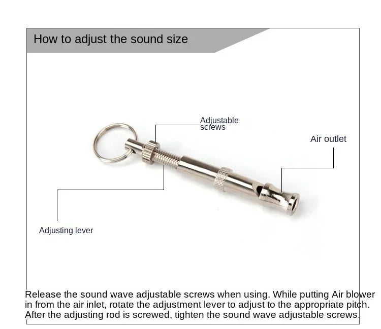 New Dog Whistle Trainings To Stop Barking Control Bark for Dogs Training Deterrent Whistle Dog Supplies Dog Accessories