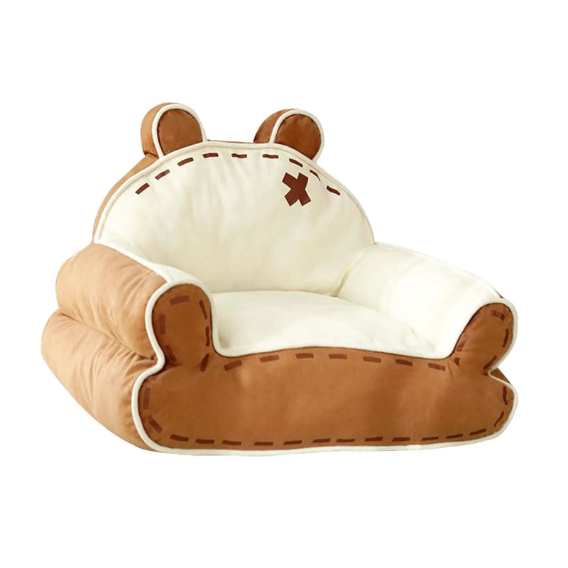 Pet Sofa Playing Fashion Home Decoration Kitten Warm Pet House Dog Sofa Nest Cat Bed for Pet Small Medium Dogs Cats Home Indoor
