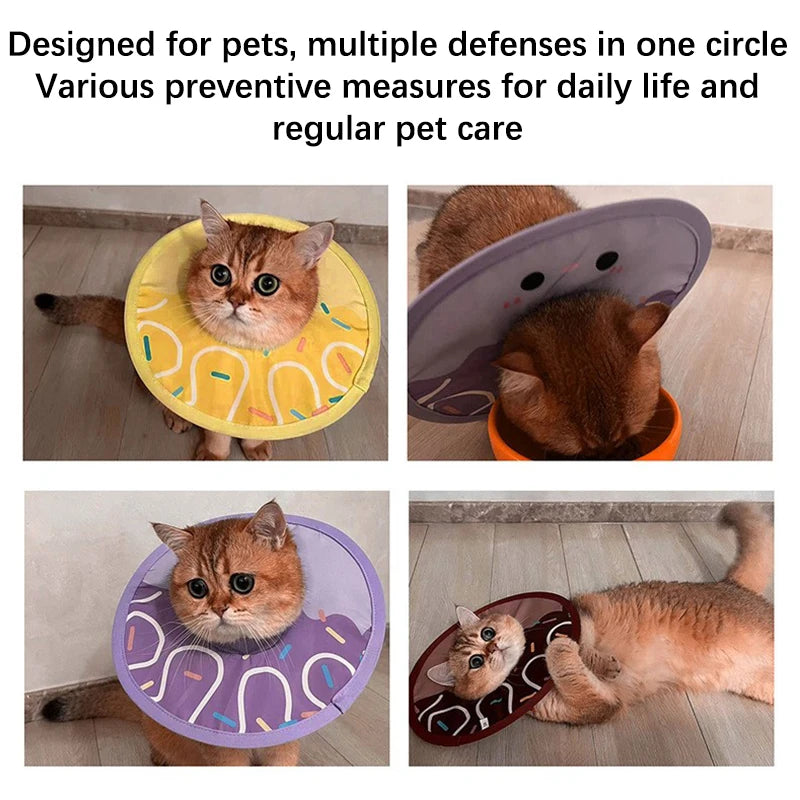 Pet Anti-Bite Lick Surgery Wound Healing Cat Dogs Health Medical Circle Pet Rehabilitation Circle Injury Protective Collar