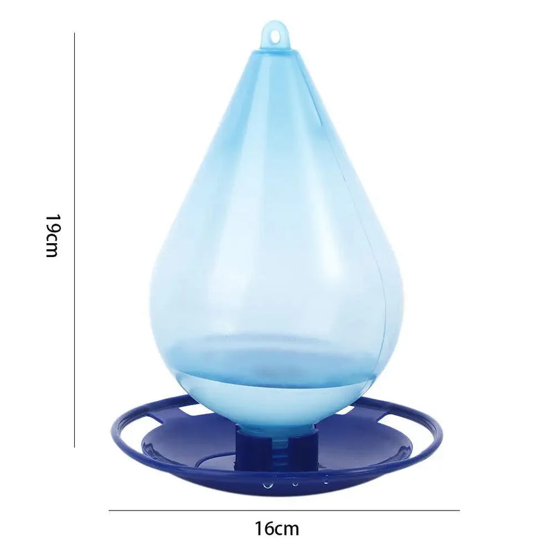 New Bird Flower Shaped Hanging Bird Feeder Birdbath For Garden Outdoor Decor,Yard Farm Supplies, Hummingbird Feeder Supplies