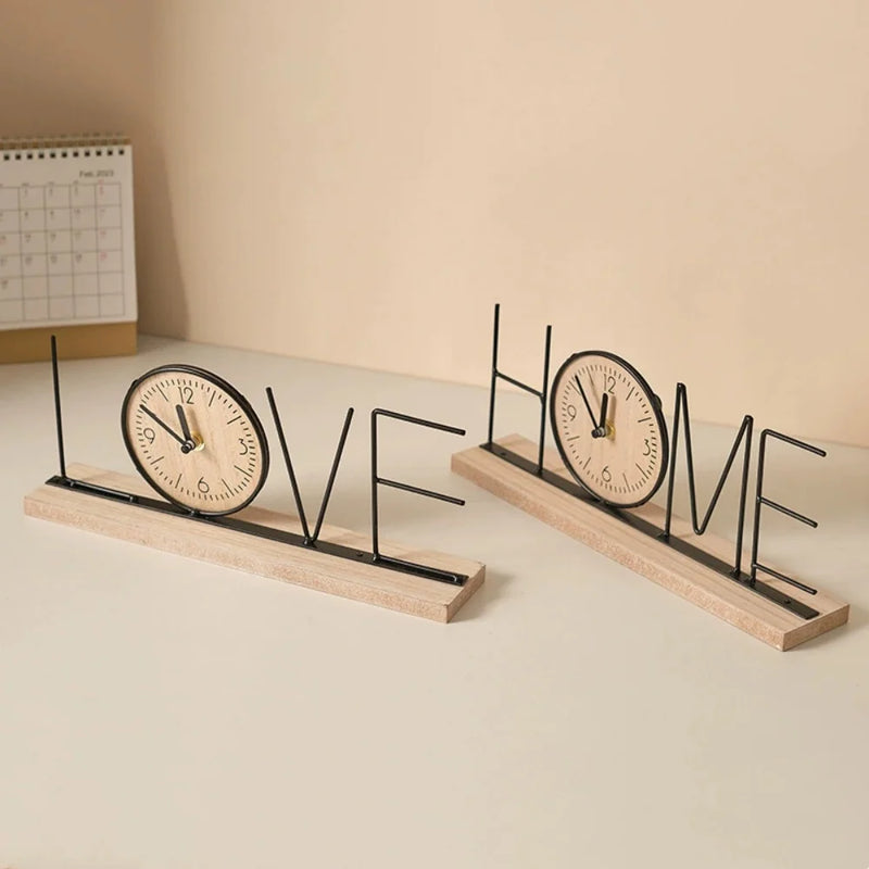 European Creative TV Cabinet Decoration Furniture Home Living Room Bedroom Entrance Wine Cabinet Office Desktop Clock Arrangeme