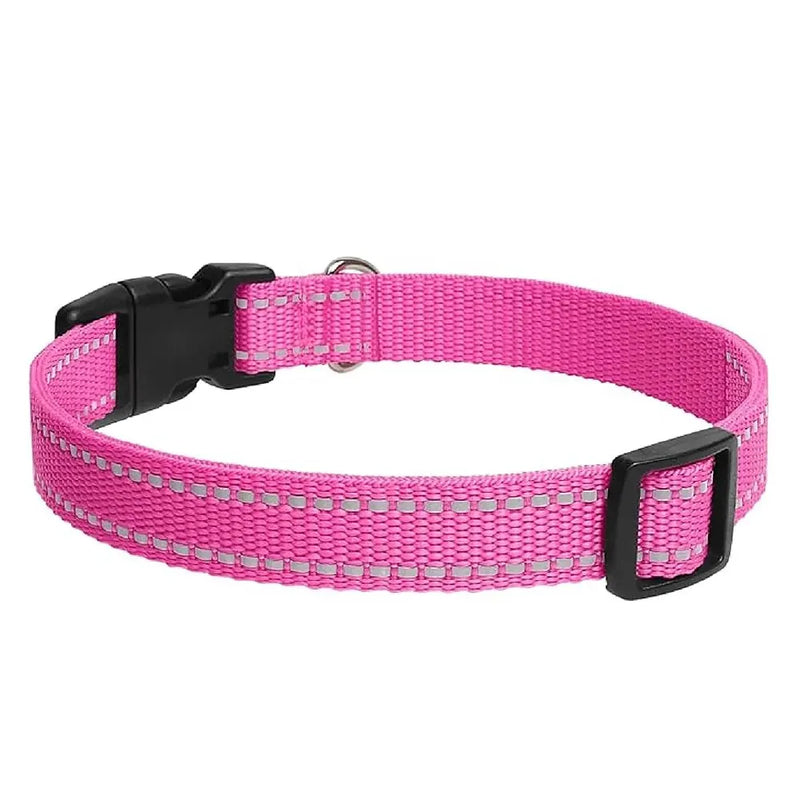 PaiPaitek 1Pcs Replacement Shock Collar,Adjustable Dog Collar with Quick Release Buckle Nylon Collar for Small Medium Large Dog