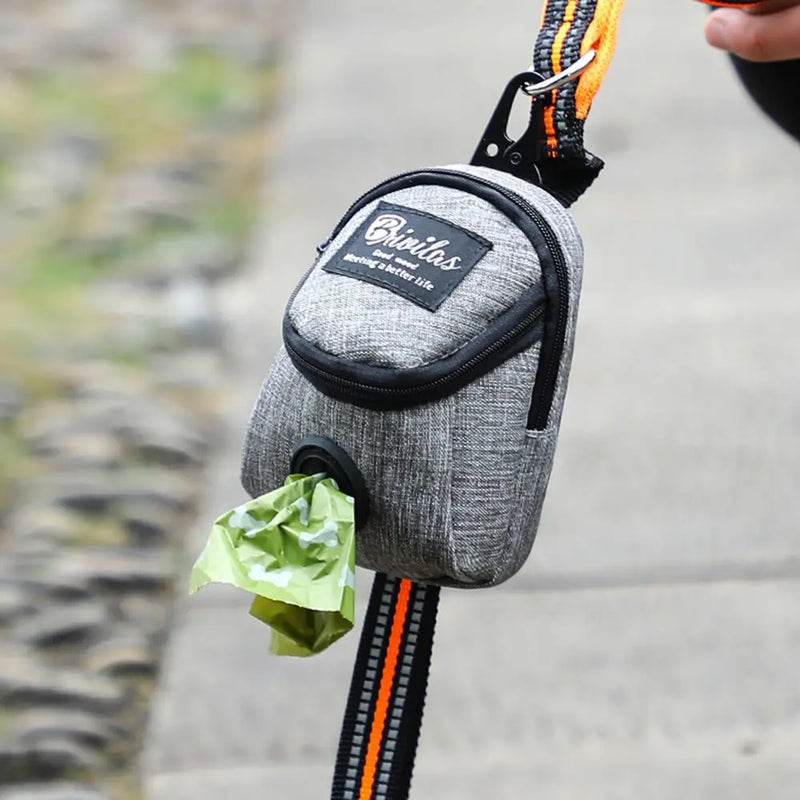 Pet Accessories Portable Dogs Waste Bags With Hook Dog Treat Pouch Dog Training Bag Pet Waste Bag Dispenser Dog Poop Bag Holder