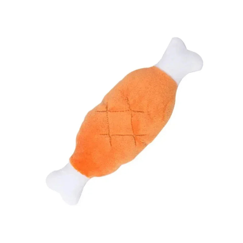 Plush Cartoon Puppy Dog Toys Pet Chew Squeak Toys for Small Dogs Teeth Grinding Soothing Environmentally Friendly Safe Pet Toys