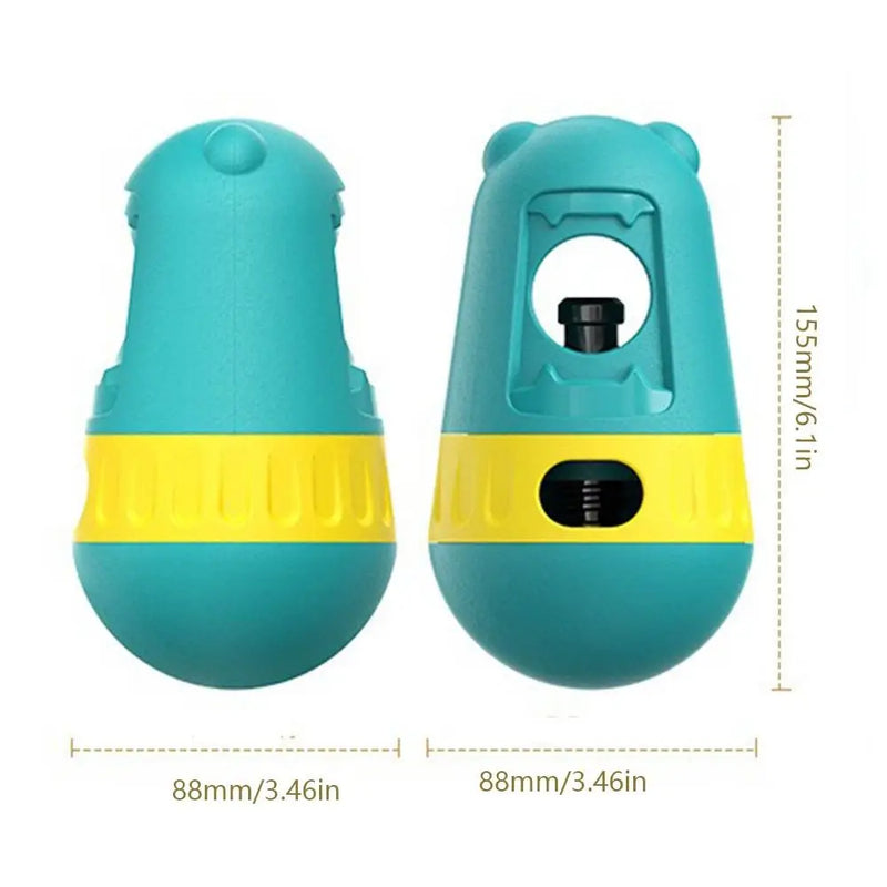 Bite Resistant Dog Treat Dispenser Toy Relieve Boredom Indoor Training Dog Interactive Slow Feeder Feeding Rotating