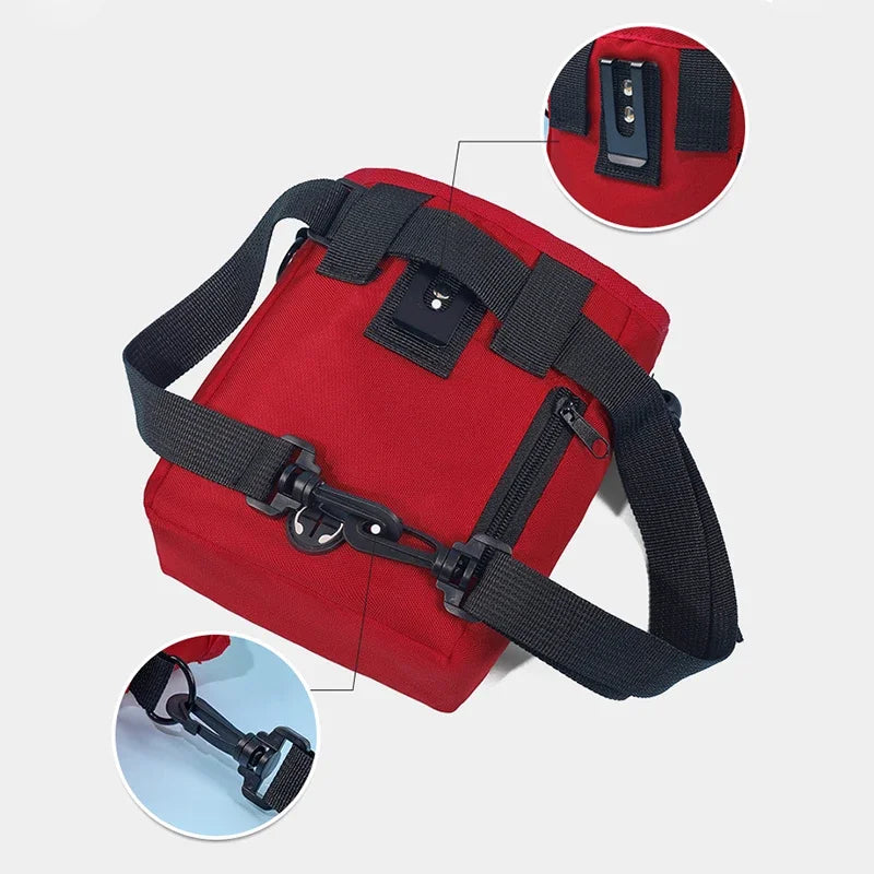 Pet Dog Puppy Training Treat Snack Pet Feed Pocket Pouch Multifunctional Pouch Food Crossbody Bag Pocket Dogwalking Waist Bag