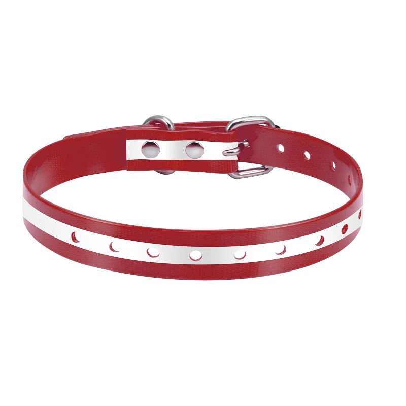 Dog TPU Collar Personalized Pet Collar Dog Nylon Collar Pet Cat Collars for Small Medium Large Dogs Fashion Necklace