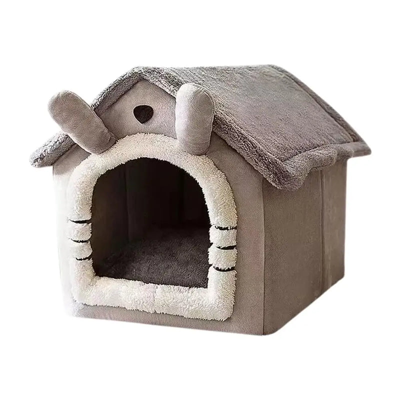 Pet Supplies Bed House Foldable Pet House Removable Washable Cat House Puppy Cave Sofa For Small Dogs And Small And Medium Cats