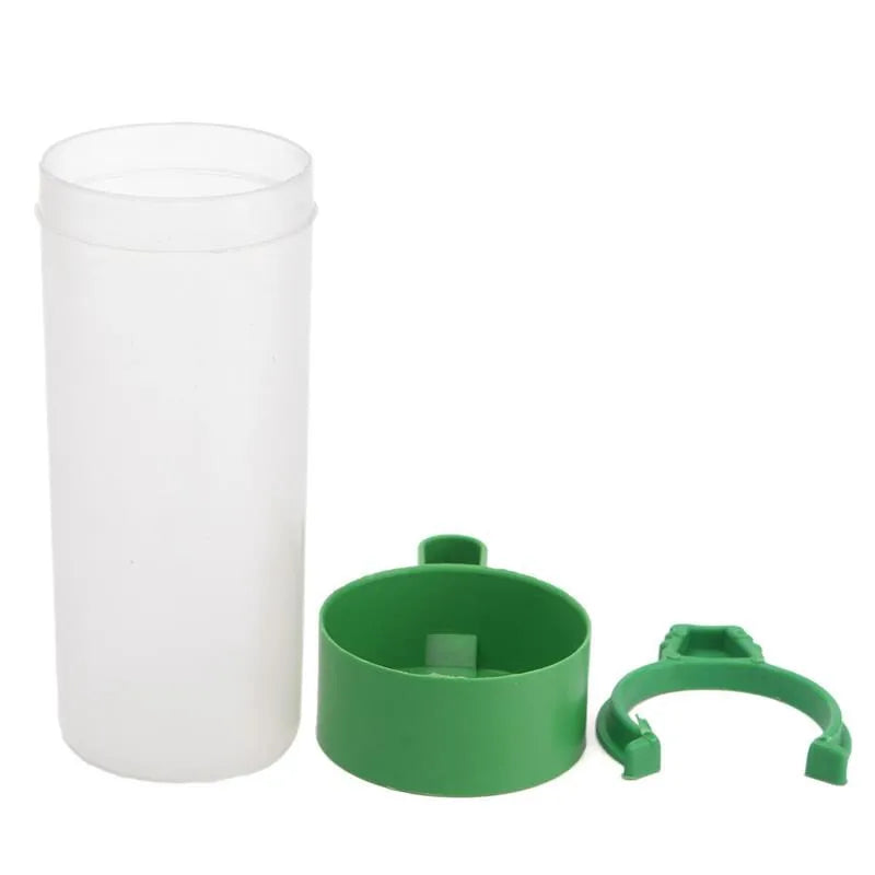 4pcs Bird Feeder Plastic Food Water Feeding Automatic Drinker Parrot Pet Parrot Drinking Cup Bowls Bird Supplies Accessories M/L
