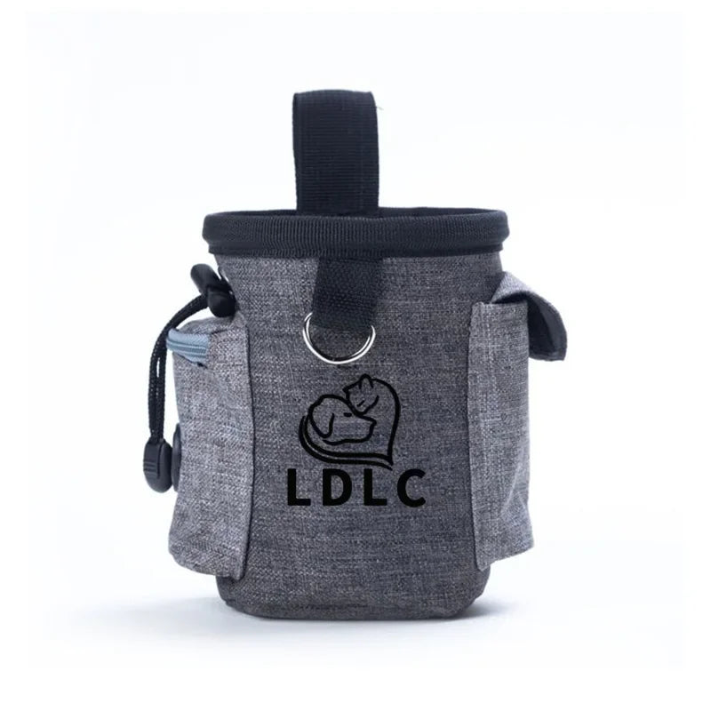 Portable Feeding Outdoor Pet Dog Treat Pouch Portable Dog Training Bags Pet Snack Food Container Puppy Snack Reward Waist Bag