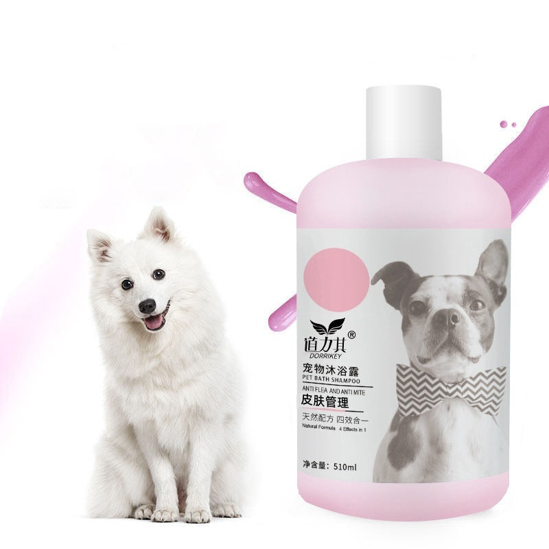 Pet Shower Gel 510ml Cat Shampoo Decontamination Bath Supplies