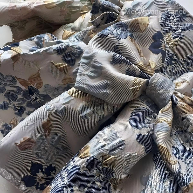 Dog Cat Clothes Pet Apparel Summer Floral Princess Dress For Small Dogs Cats New Season Lightweight Pet Apparel Cute Breathable Strappy Sundress Luxury Pet Gift For Cats Dogs