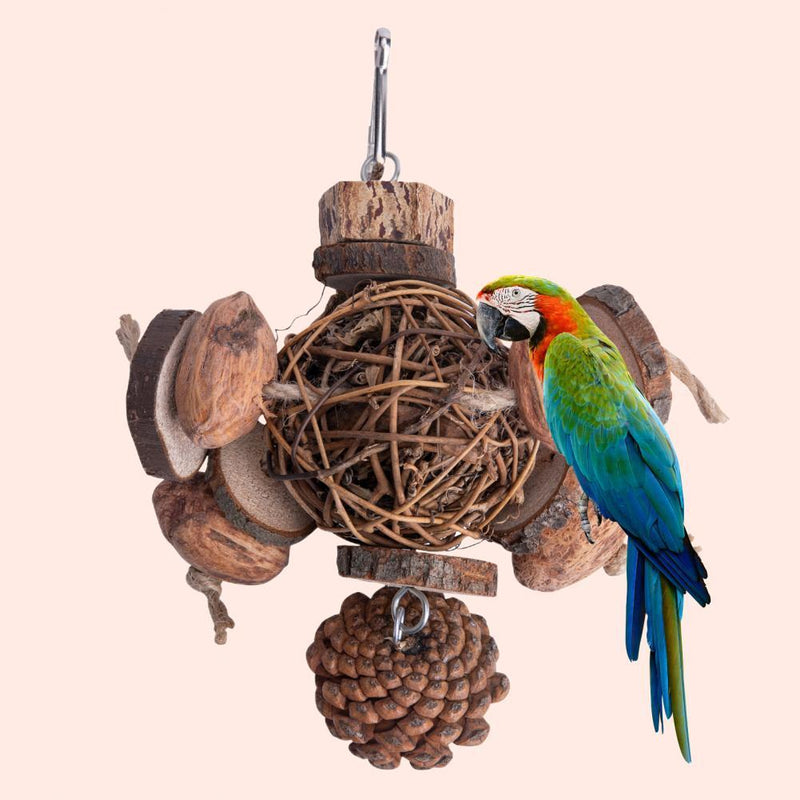 Wood Parrot Toy