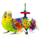Shredded bird toy