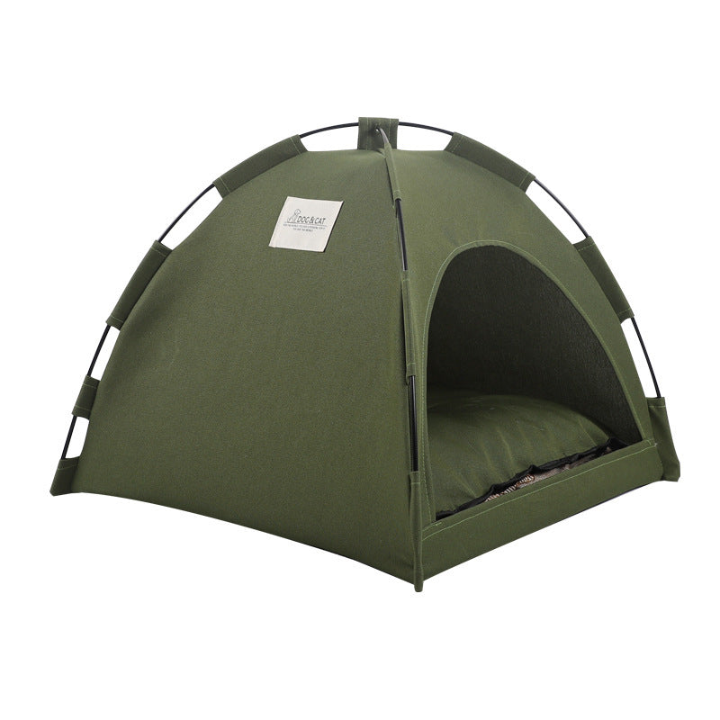 Pet Tent  with a cooling mat