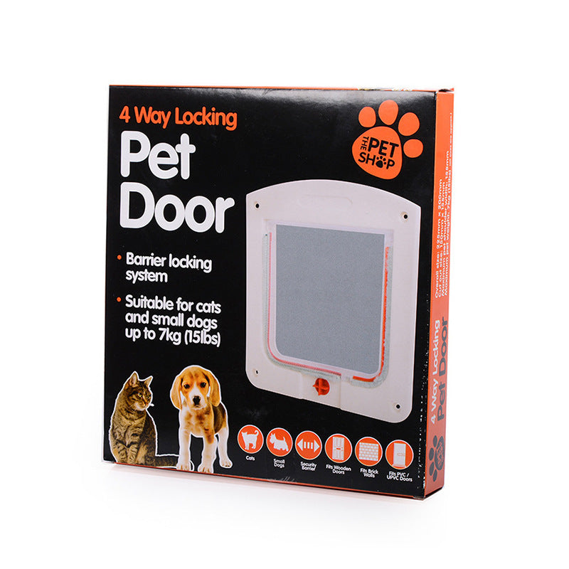 Controllable Two-way Door For Free Entry And Exit Of Pets