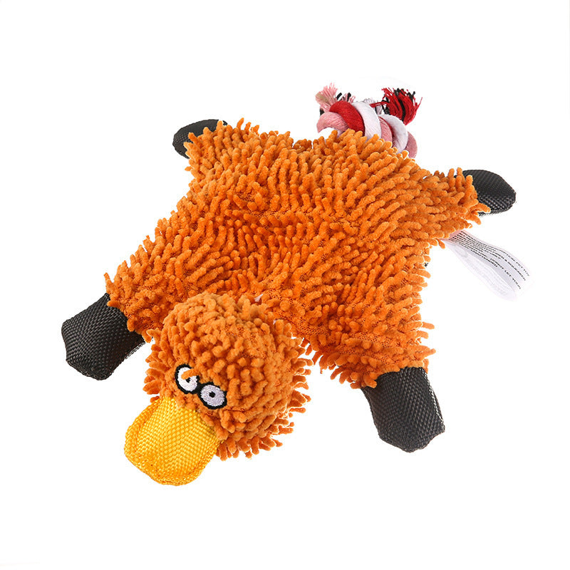 Mop Plush Duck Dog Toys
