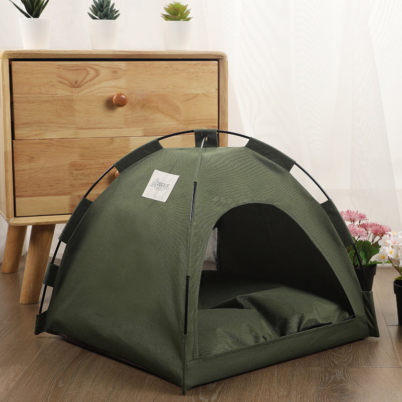 Pet Tent  with a cooling mat